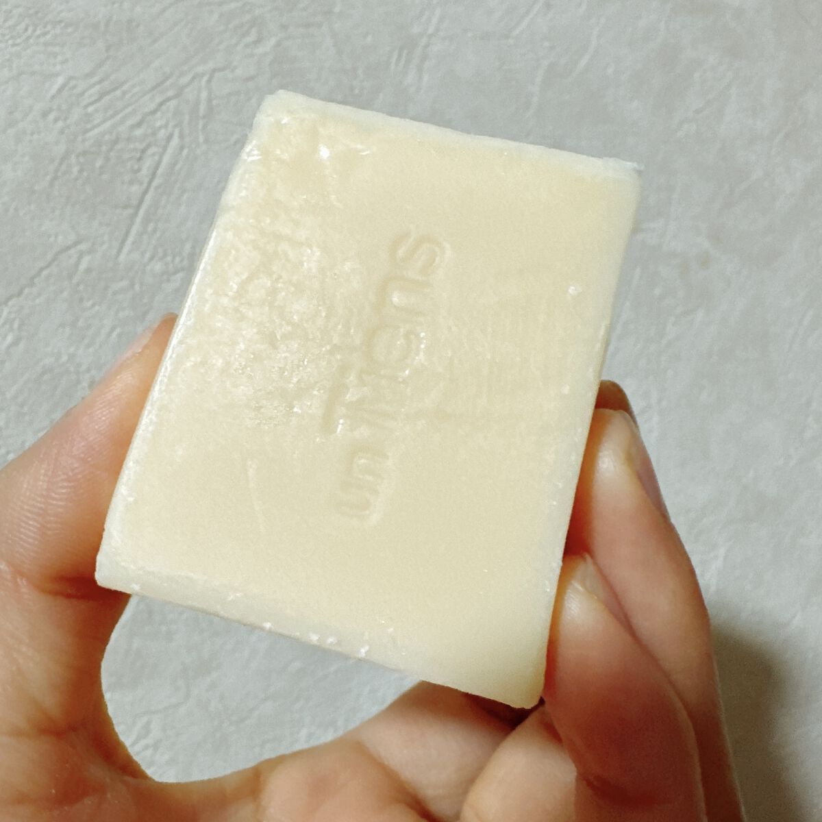 手作り洗顔石鹸 アンティアン クイーン オブ ソープ 「ラベンダーハニー」/アンティアン/洗顔石鹸を使ったクチコミ（3枚目）