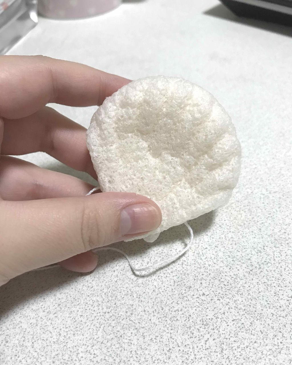 こんにゃくパフスポンジ/キャンドゥ/その他スキンケアグッズを使ったクチコミ（1枚目）
