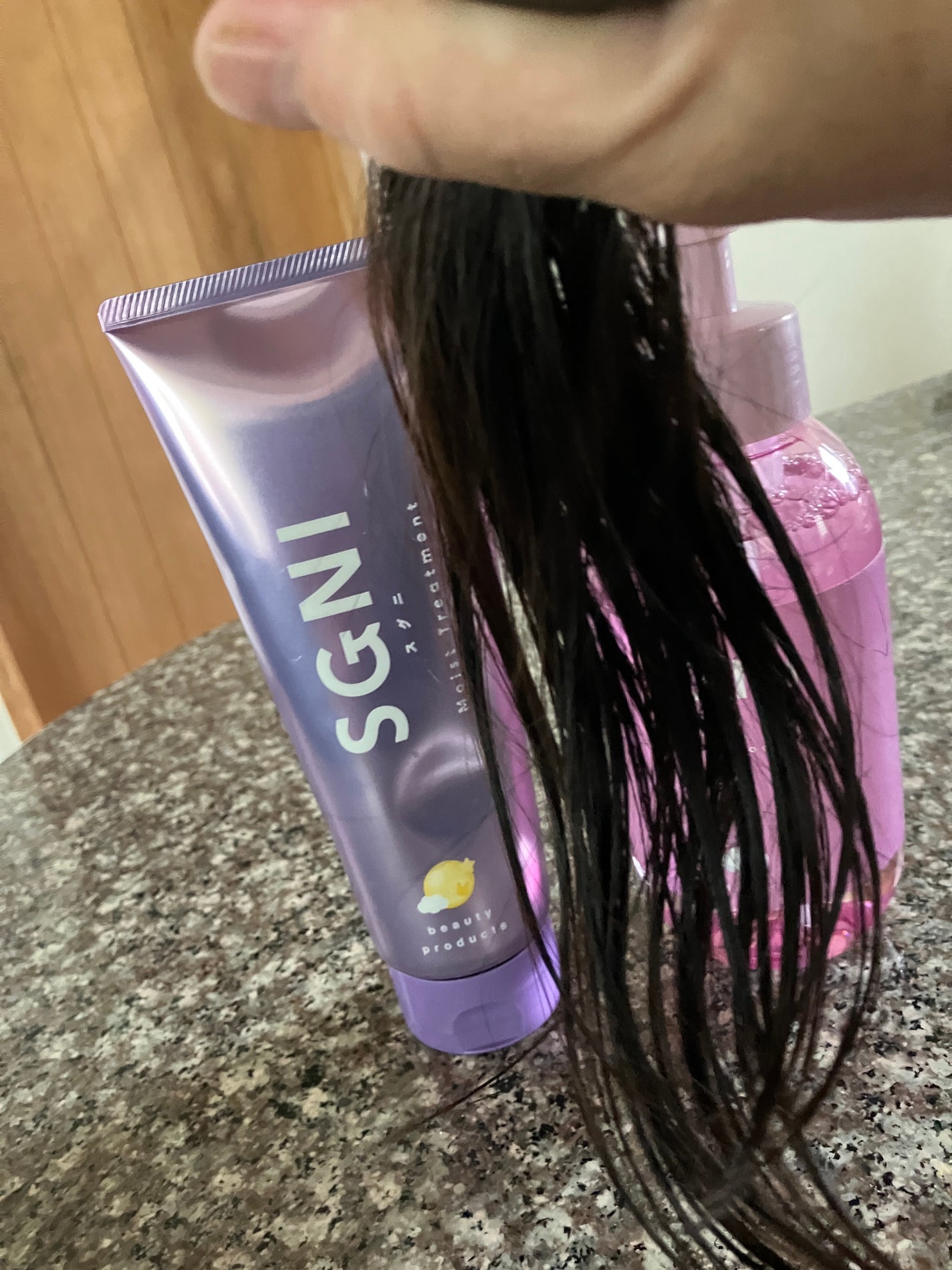 スグニ モイストトリートメント/SGNI/洗い流すヘアトリートメントを使ったクチコミ(5枚目)