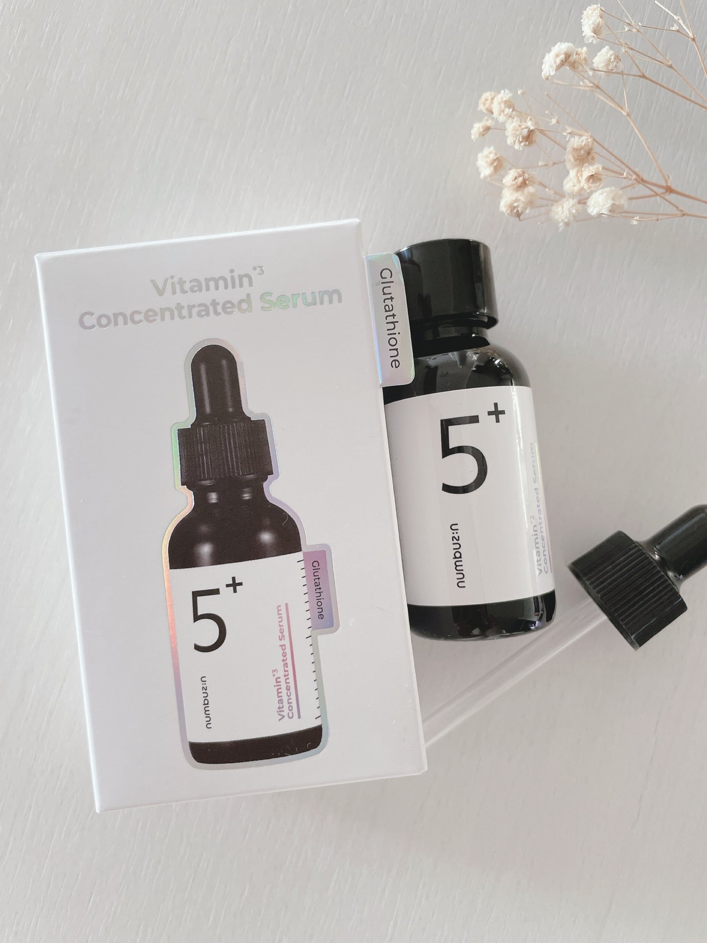 5番 白玉グルタチオンC美容液/numbuzin/美容液を使ったクチコミ(1枚目)