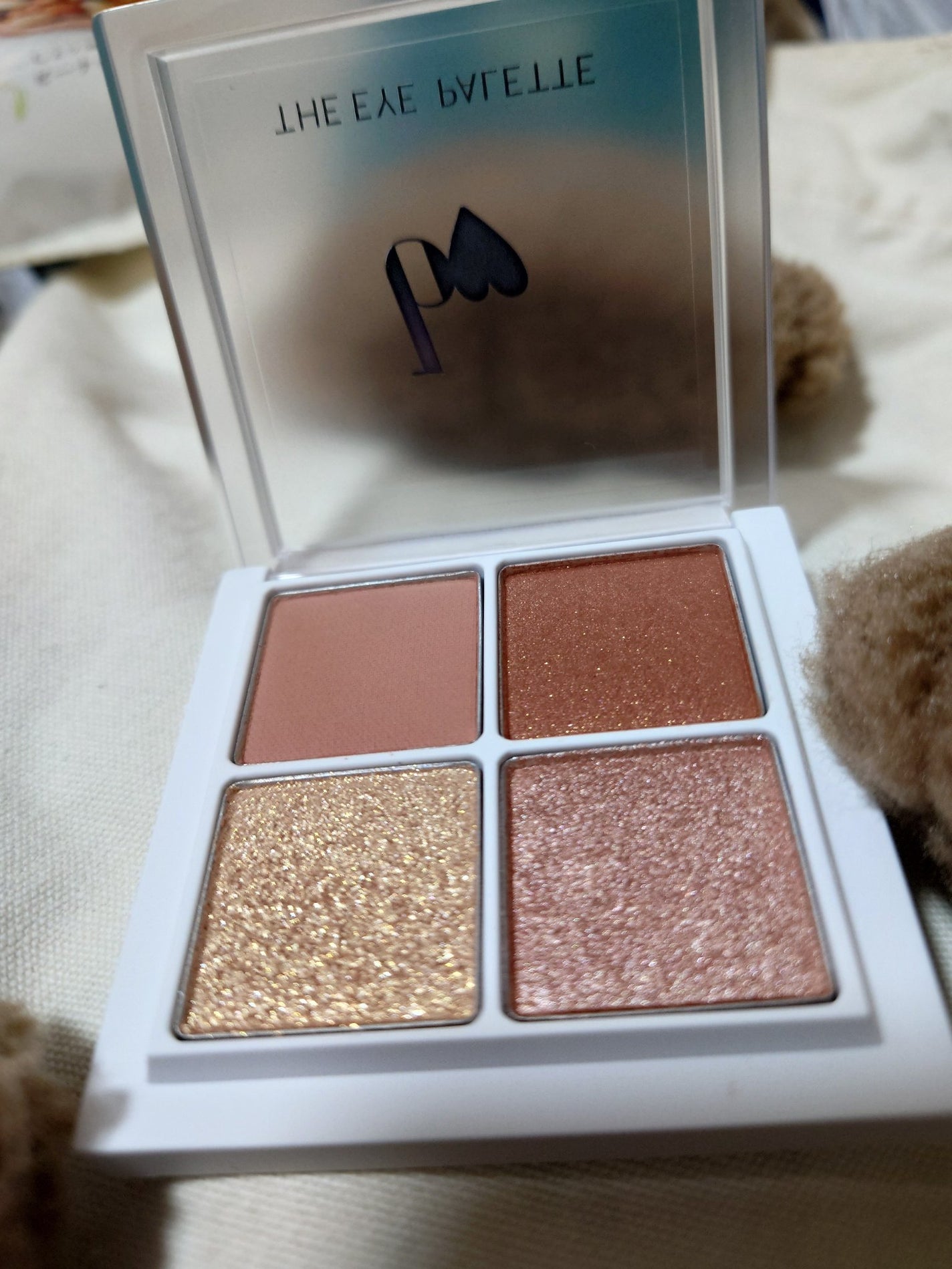 THE アイパレR/b idol/アイシャドウパレットを使ったクチコミ(3枚目)