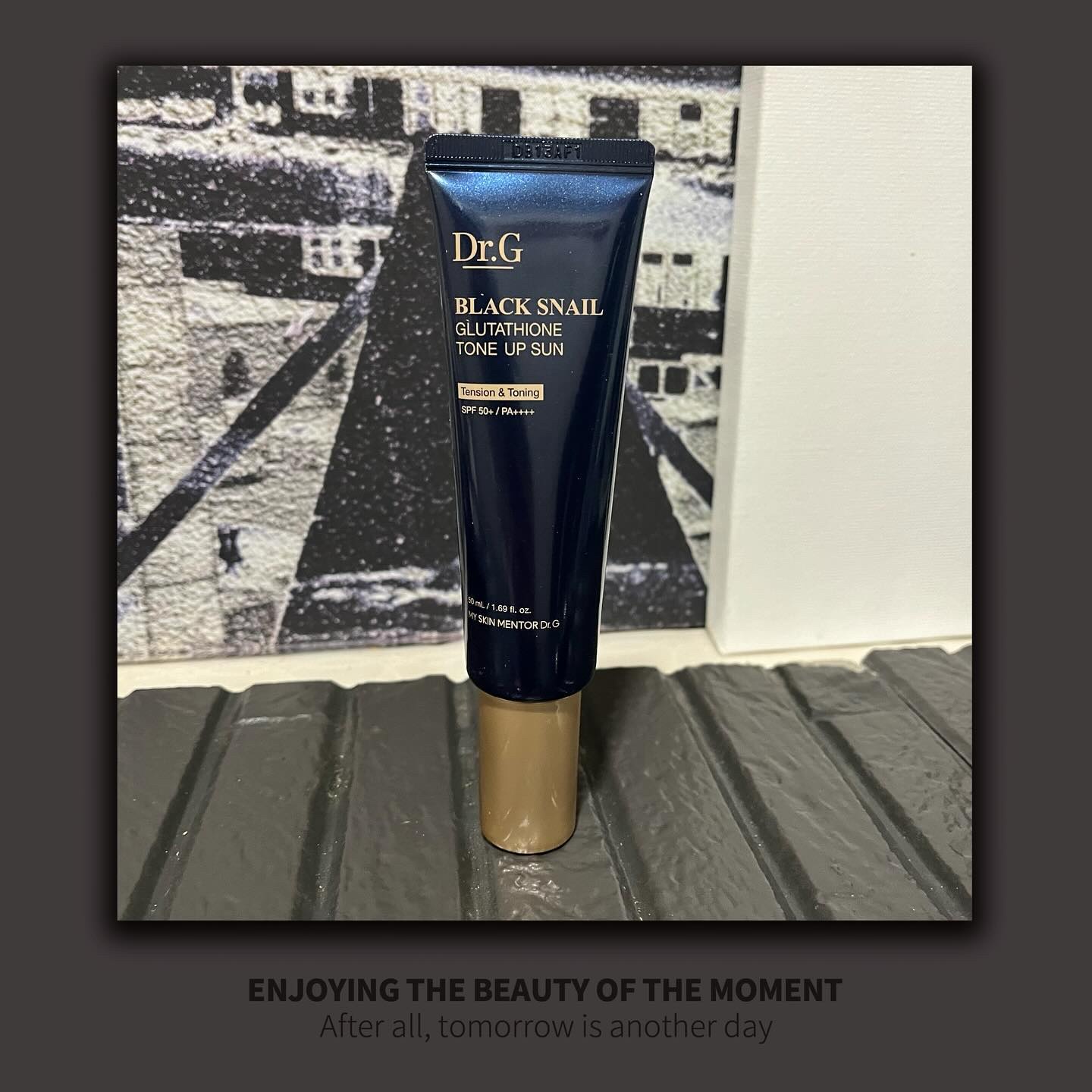 ブラックスネイルグルタチオントーンアップサン/Dr.G/日焼け止めクリームを使ったクチコミ（2枚目）