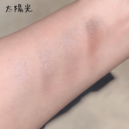 ピンク グロウ リュクス アイシャドウ パレット/BOBBI BROWN/アイシャドウパレットを使ったクチコミ(3枚目)