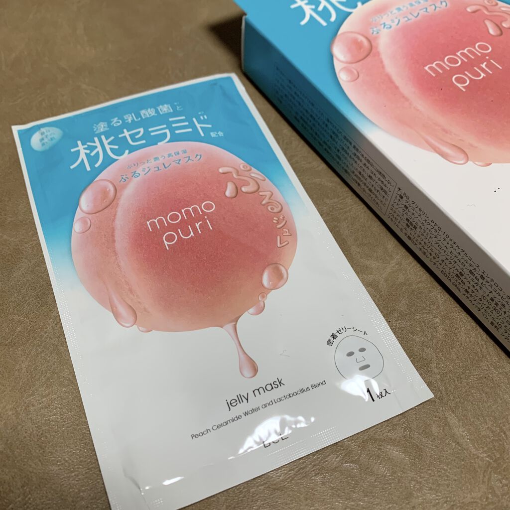 潤いぷるジュレマスク/ももぷり/シートマスク・パックを使ったクチコミ（1枚目）