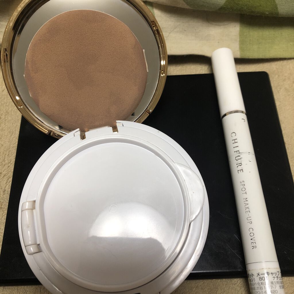 スポット メーキャップ カバー 801 ナチュラルピンク/ちふれ/リキッドコンシーラーを使ったクチコミ（1枚目）