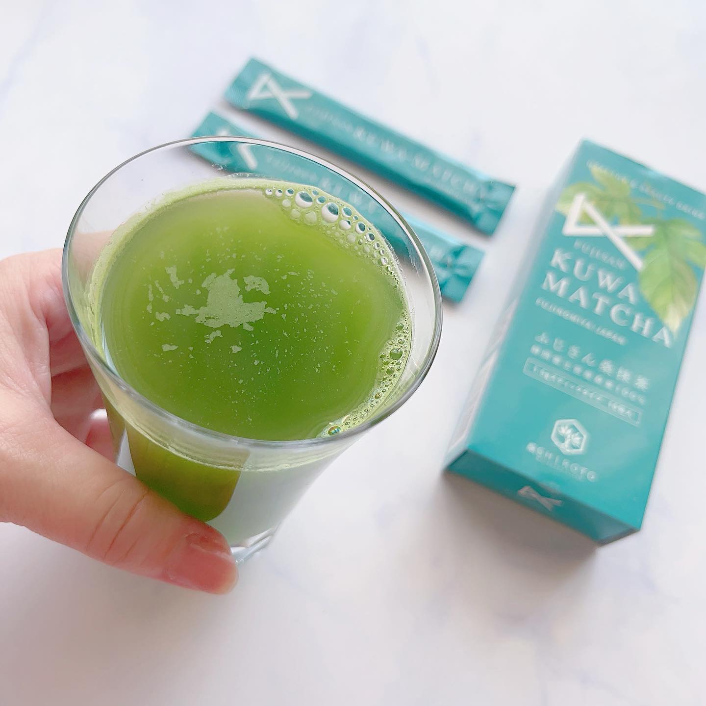 ふじさん桑抹茶/桑SHIROTO/ドリンクを使ったクチコミ（3枚目）