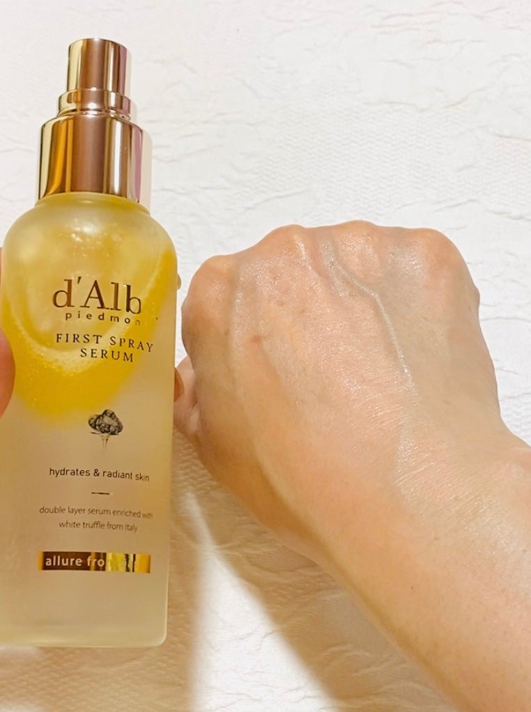 ダルバ ホワイトトリュフファーストスプレーセラム/ダルバ/ミスト状化粧水を使ったクチコミ(7枚目)