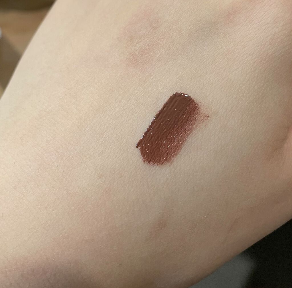 リップベルベティスト LV06 ビターテリーヌ/excel/口紅を使ったクチコミ（3枚目）