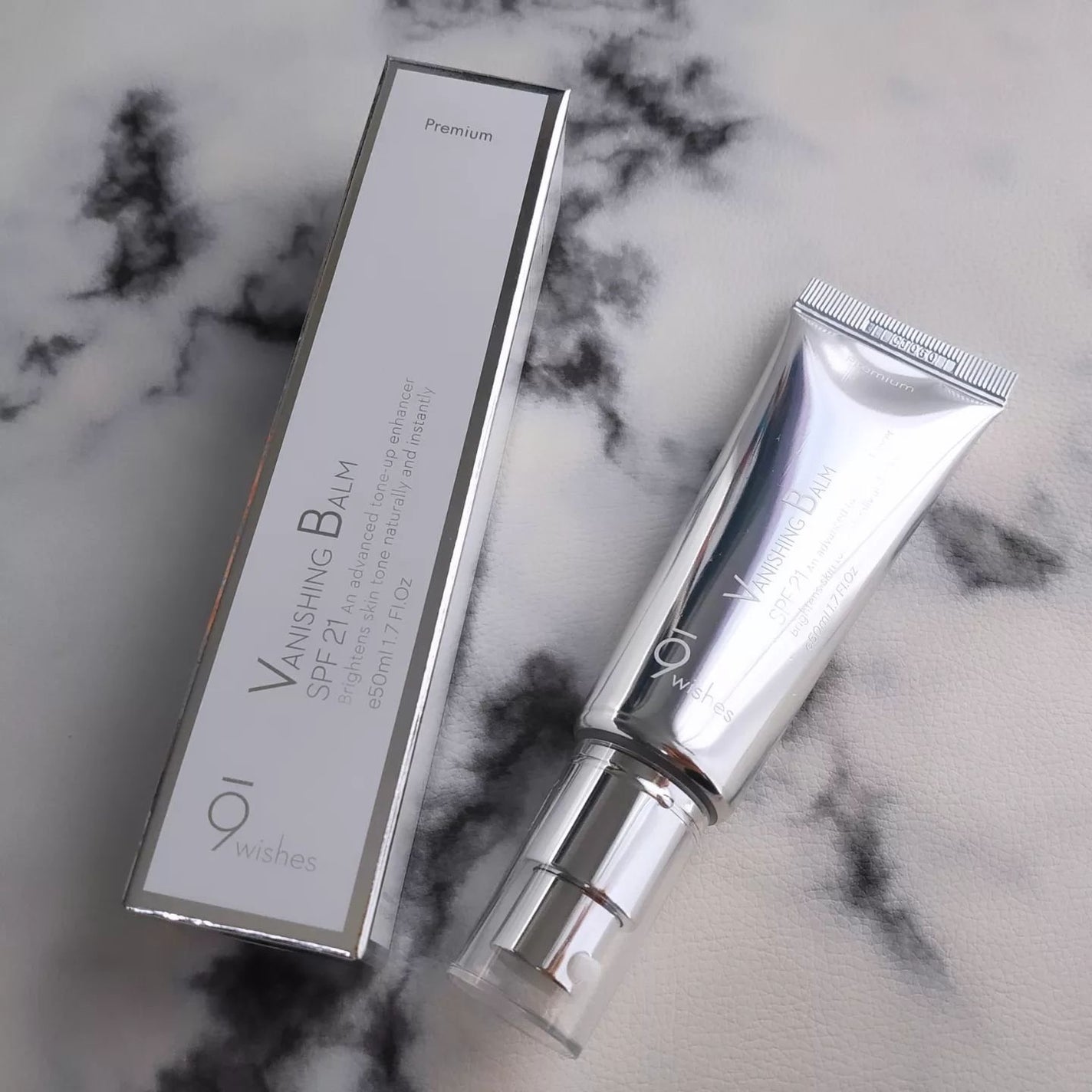 バニシングバーム プレミアム トーンアップ SPF21/9Wishes/化粧下地を使ったクチコミ(1枚目)