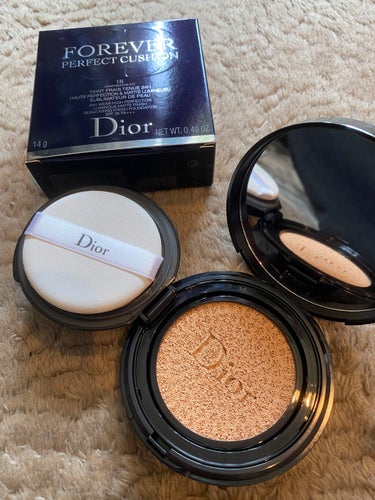 【旧】ディオールスキン フォーエヴァー クッション 1N ニュートラル<ニュー ルック エディション>（生産終了）/Dior/クッションファンデーションを使ったクチコミ（3枚目）