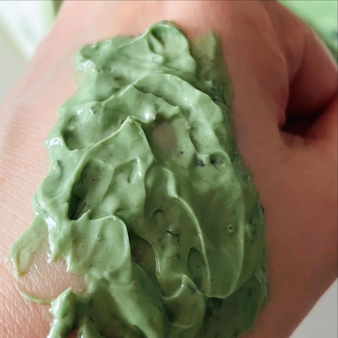 シャインマスカットシカフードマスク/SKINFOOD/洗い流すパック・マスクを使ったクチコミ(4枚目)