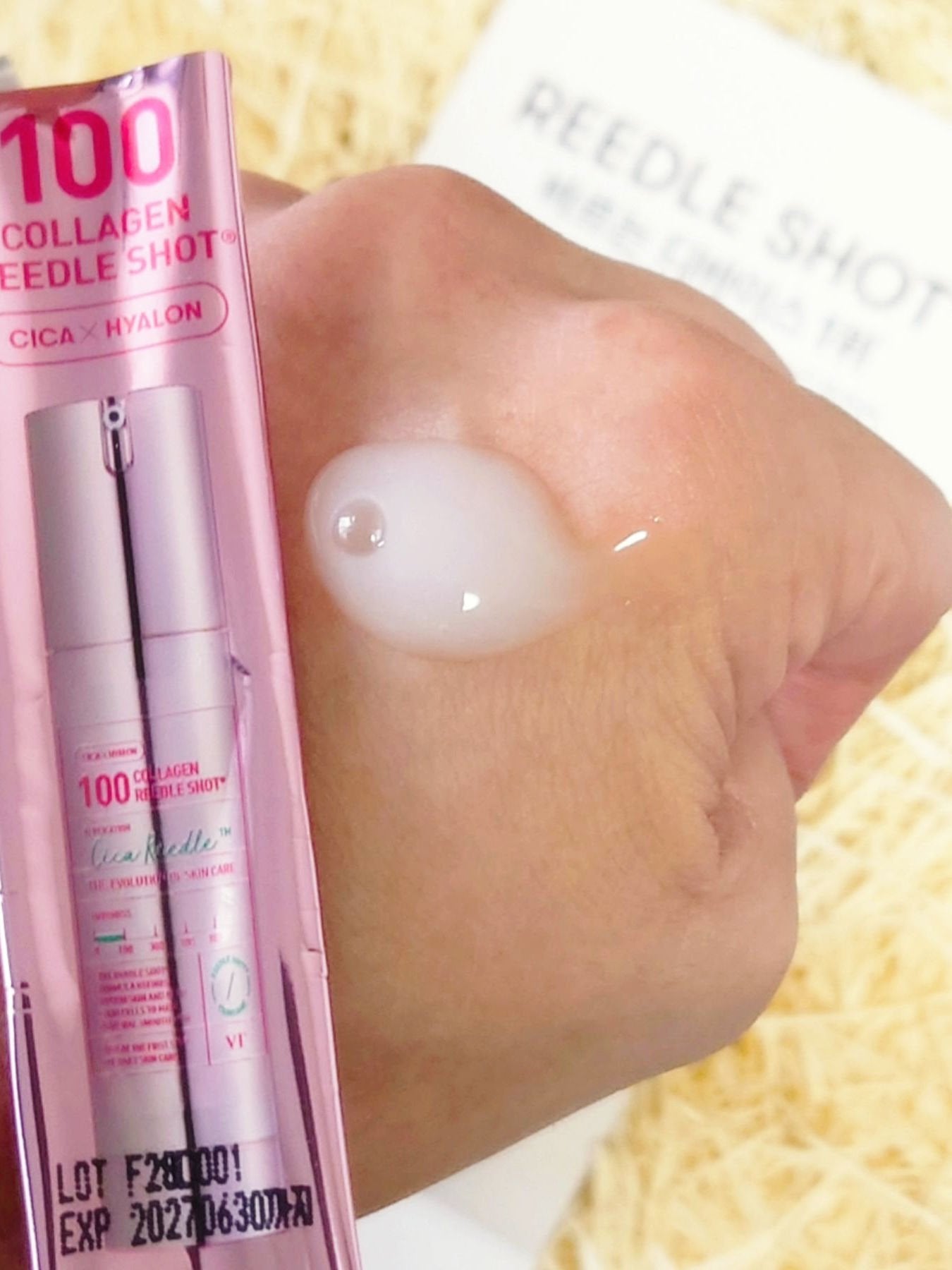 コラーゲンリードルショット100/VT/ブースター・導入液を使ったクチコミ(2枚目)