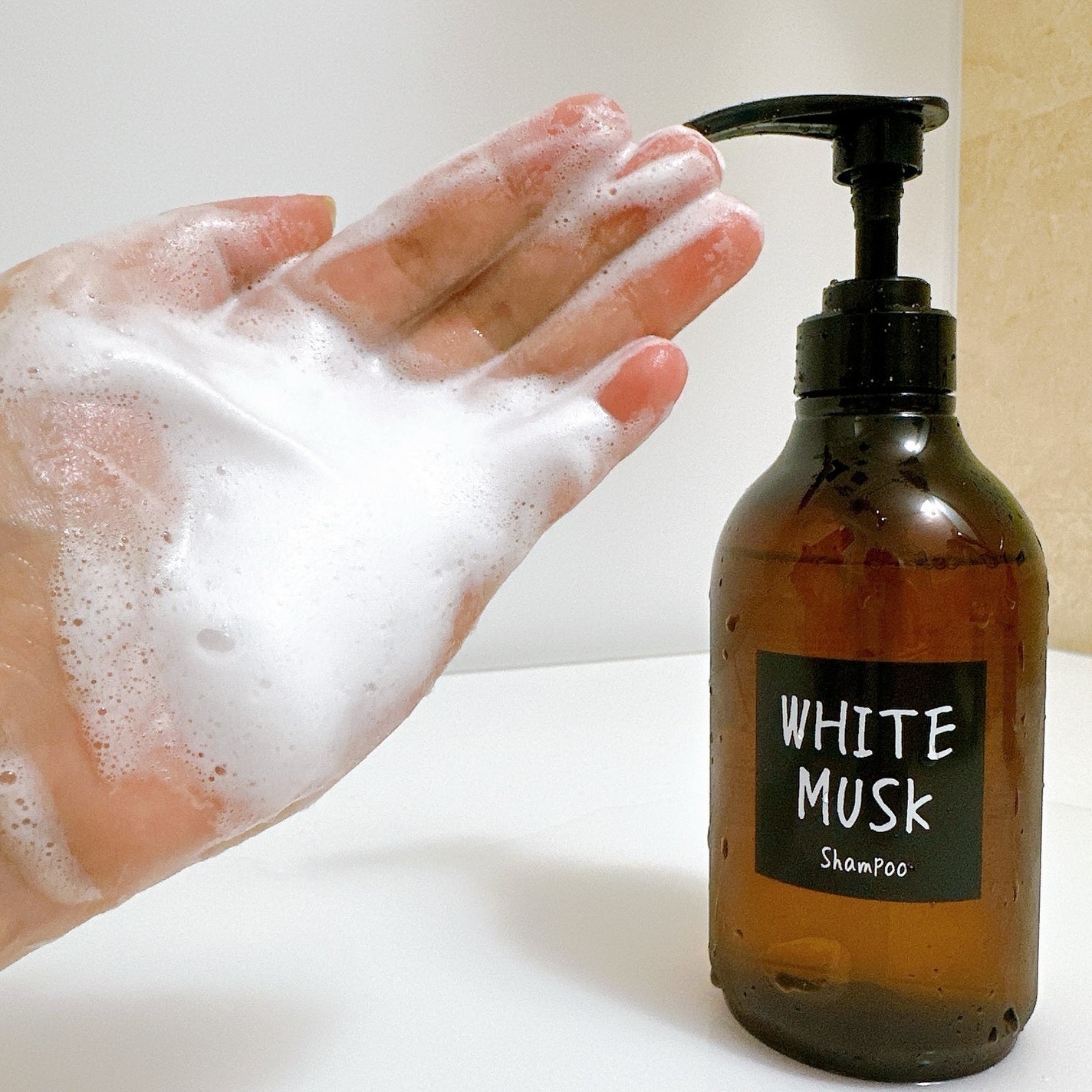 ホワイトムスク シャンプー/コンディショナー/John's Blend/市販シャンプーを使ったクチコミ(3枚目)