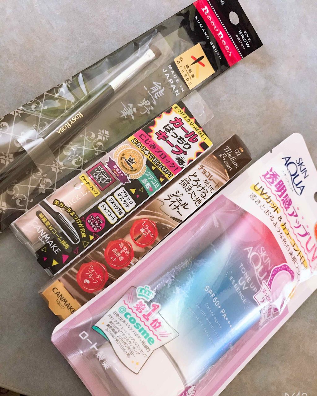 クイックラッシュカーラー/キャンメイク/マスカラ下地を使ったクチコミ(1枚目)