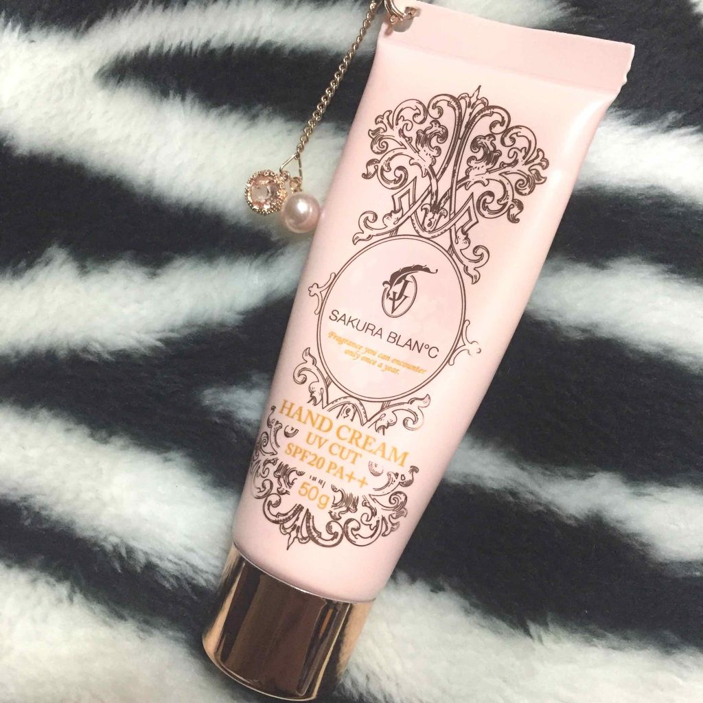 フレグランスUVカットハンドクリーム/SAKURA BLAN℃/ハンドクリームを使ったクチコミ（1枚目）