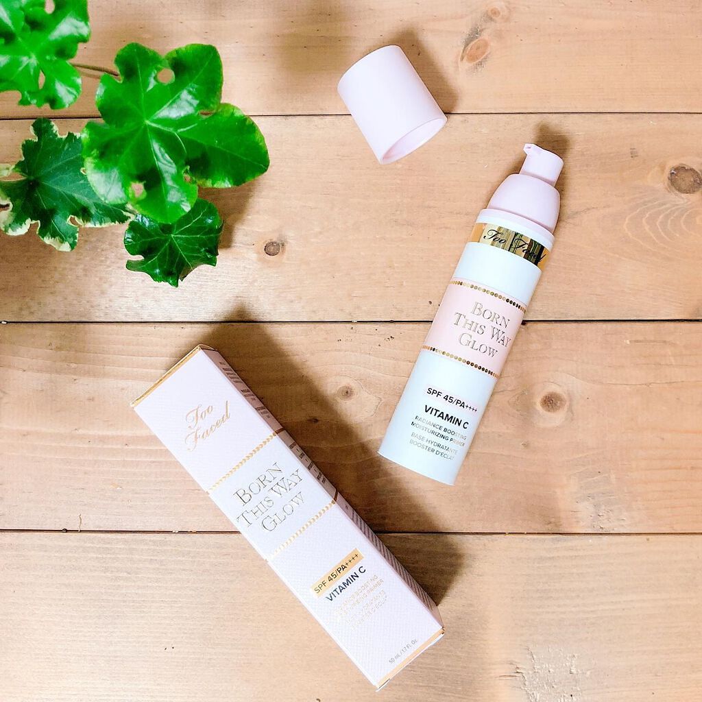 ボーン ディス ウェイ グロウ モイスチュアライジング メイクアップ プライマー/Too Faced/化粧下地を使ったクチコミ（1枚目）