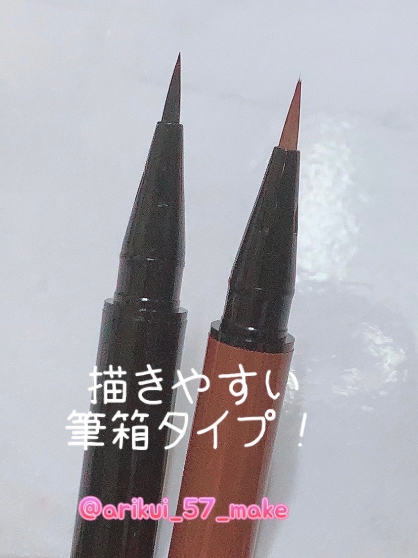 1DAY TATTOO リキッドアイライナー/K-パレット/リキッドアイライナーを使ったクチコミ(3枚目)