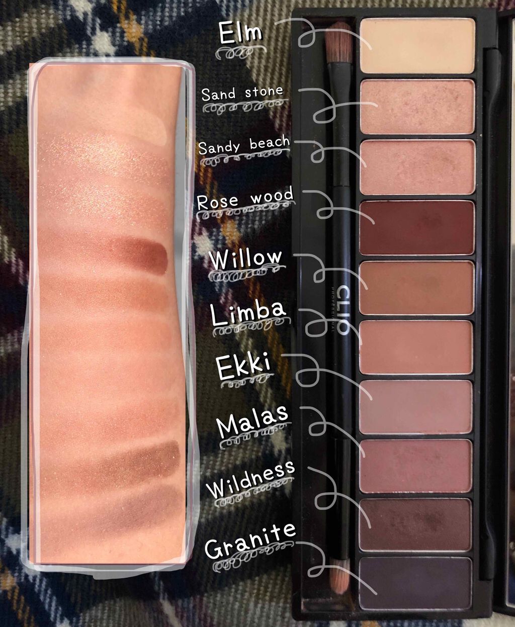 プロレイヤリングアイパレット/CLIO/アイシャドウパレットを使ったクチコミ(3枚目)