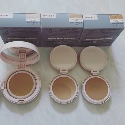 アクアリー スキンウェア カバー/ESPRIQUE/クッションファンデーションを使ったクチコミ(5枚目)