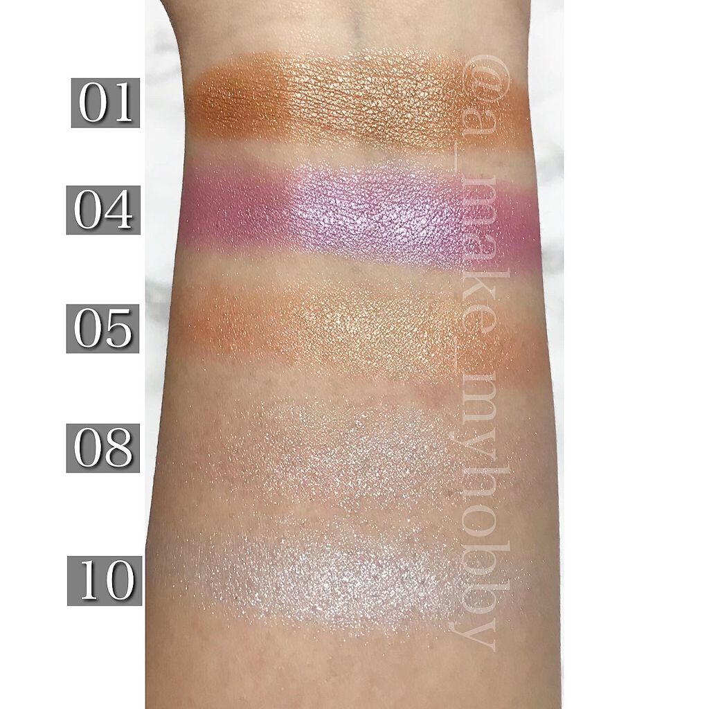 UR GLAM MARBLE EYESHADOW/U R GLAM/単色アイシャドウを使ったクチコミ(4枚目)