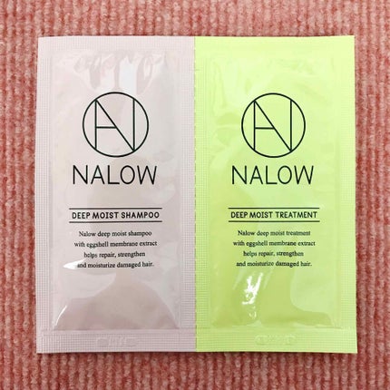 ディープモイスト シャンプー/トリートメント/NALOW/市販シャンプーを使ったクチコミ(1枚目)
