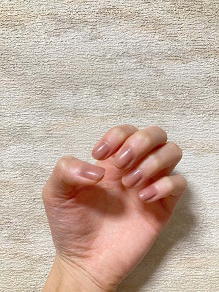 グロッシーコート/スキューズミー/オールインワンネイルを使ったクチコミ(2枚目)