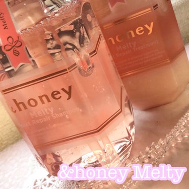 &honey Melty モイストリペア シャンプー1.0／モイストリペア ヘアトリートメント2.0/&honey/シャンプー・コンディショナーを使ったクチコミ（1枚目）