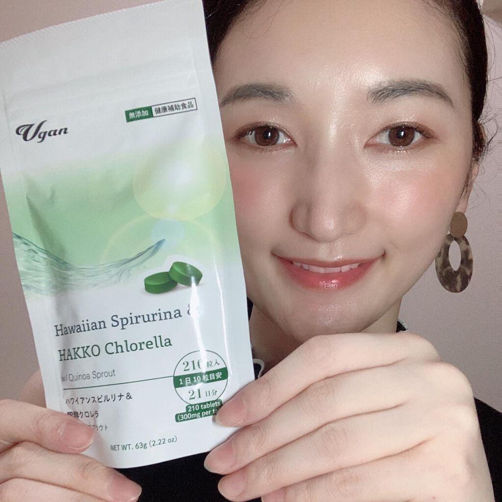 ハワイアンスピルリナ&醗酵クロレラ/Vgan/健康サプリメントを使ったクチコミ(1枚目)