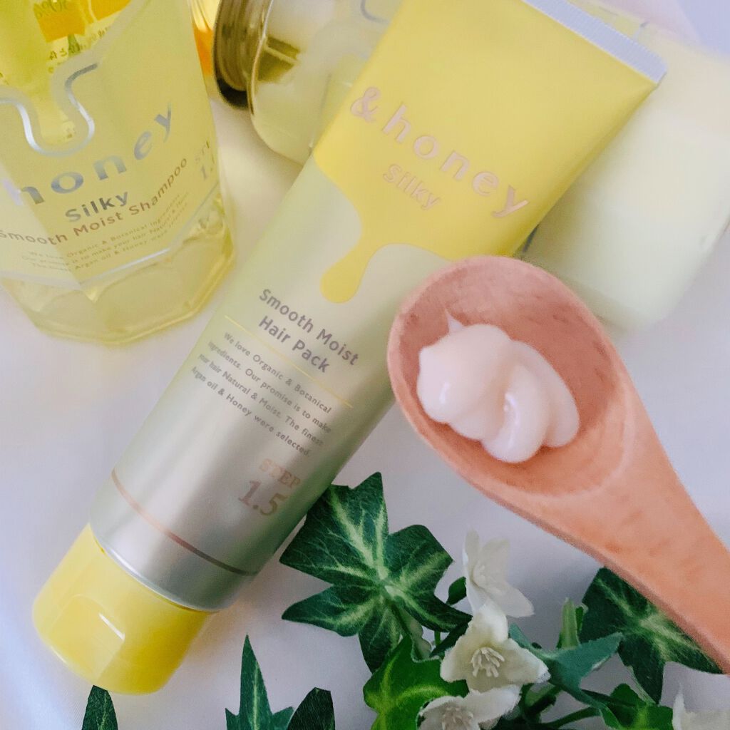 シルキー スムースモイスチャー ヘアパック1.5/&honey/ヘアマスク・ヘアパックを使ったクチコミ（2枚目）