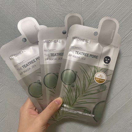 THE ティーツリー ポア APマスクJEX/MEDIHEAL/シートマスク・パックを使ったクチコミ(1枚目)