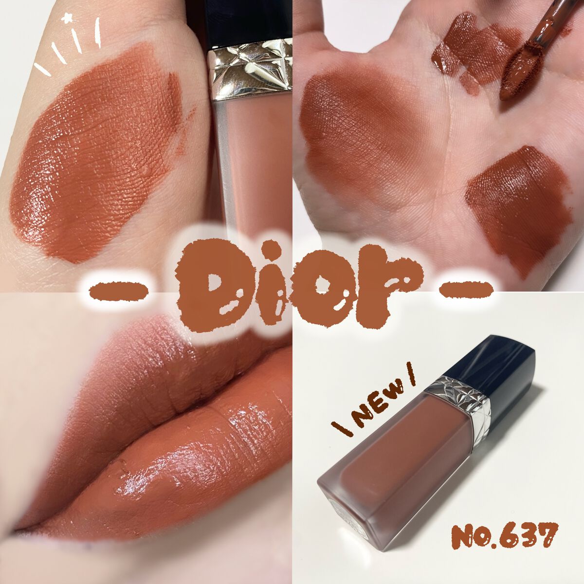 ルージュ ディオール フォーエヴァー リキッド/Dior/口紅を使ったクチコミ(1枚目)