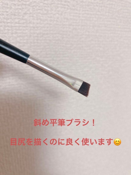ダブルエンドアイブロウブラシ スマッジタイプ/ロージーローザ/メイクブラシを使ったクチコミ(3枚目)