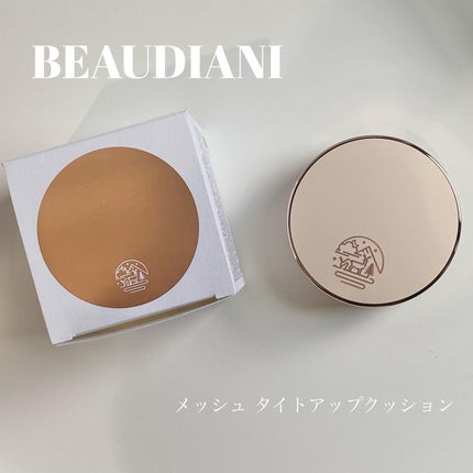 メッシュタイトアップクッション/BEAUDIANI/クッションファンデーションを使ったクチコミ(1枚目)