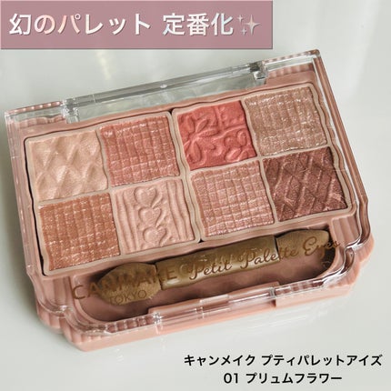 プティパレットアイズ/キャンメイク/パウダーアイシャドウを使ったクチコミ(1枚目)