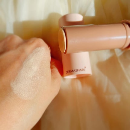 ヴィーガンナチュラルカバースティックファンデーション/DERMASHARE/その他ファンデーションを使ったクチコミ(4枚目)