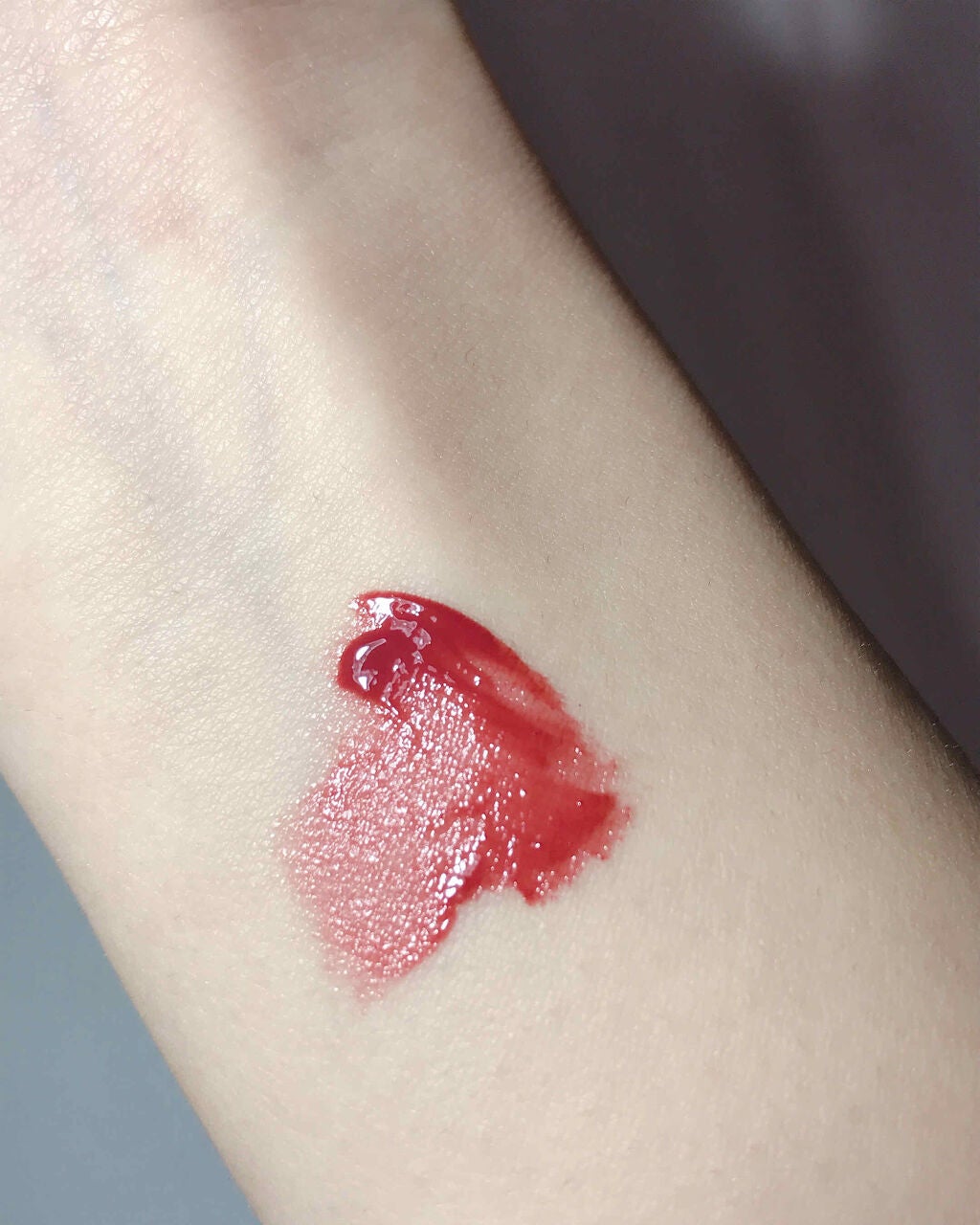 ジューシーラスティングティント/rom&nd/リップティントを使ったクチコミ(2枚目)