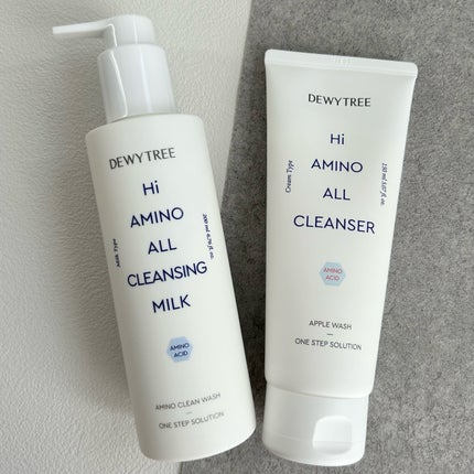 ハイアミノオール クレンジングミルク 200ml/DEWYTREE/ミルククレンジングを使ったクチコミ(1枚目)