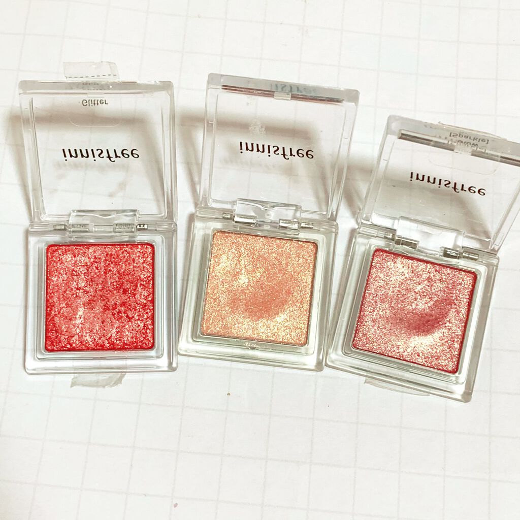 マイアイシャドウ グリッター/innisfree/単色アイシャドウを使ったクチコミ(2枚目)