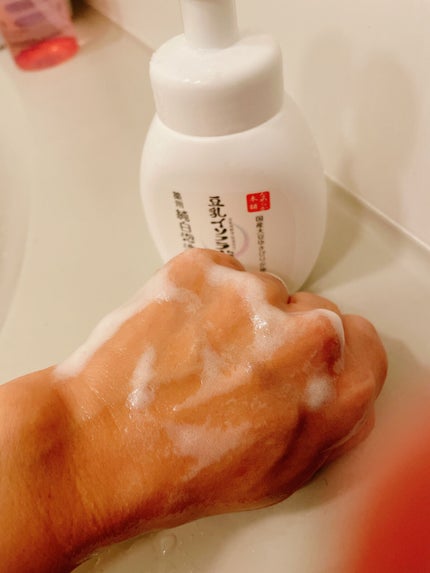 薬用泡洗顔/なめらか本舗/泡洗顔を使ったクチコミ(3枚目)