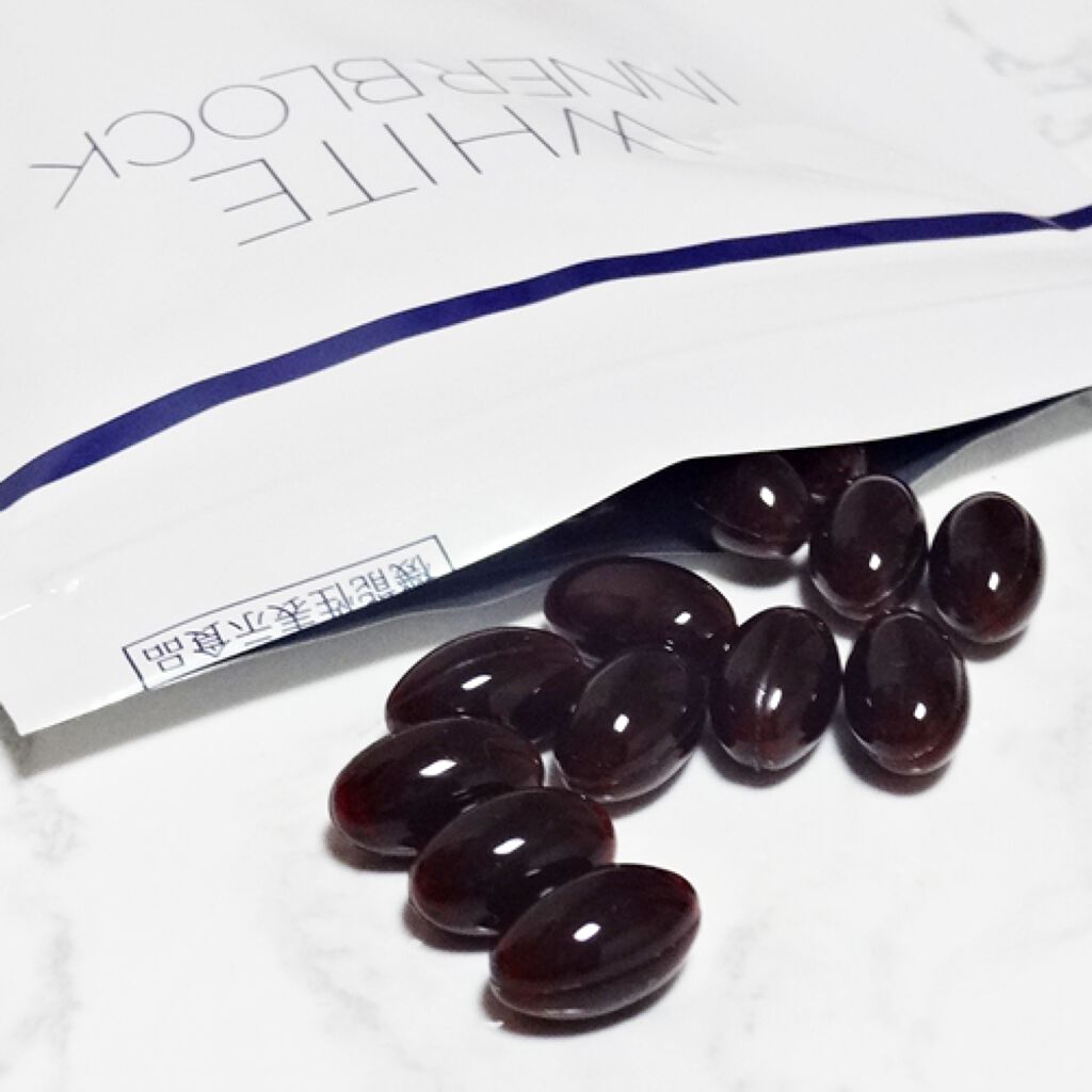 ホワイト インナーブロック/ミキモト コスメティックス/美容サプリメントを使ったクチコミ（2枚目）