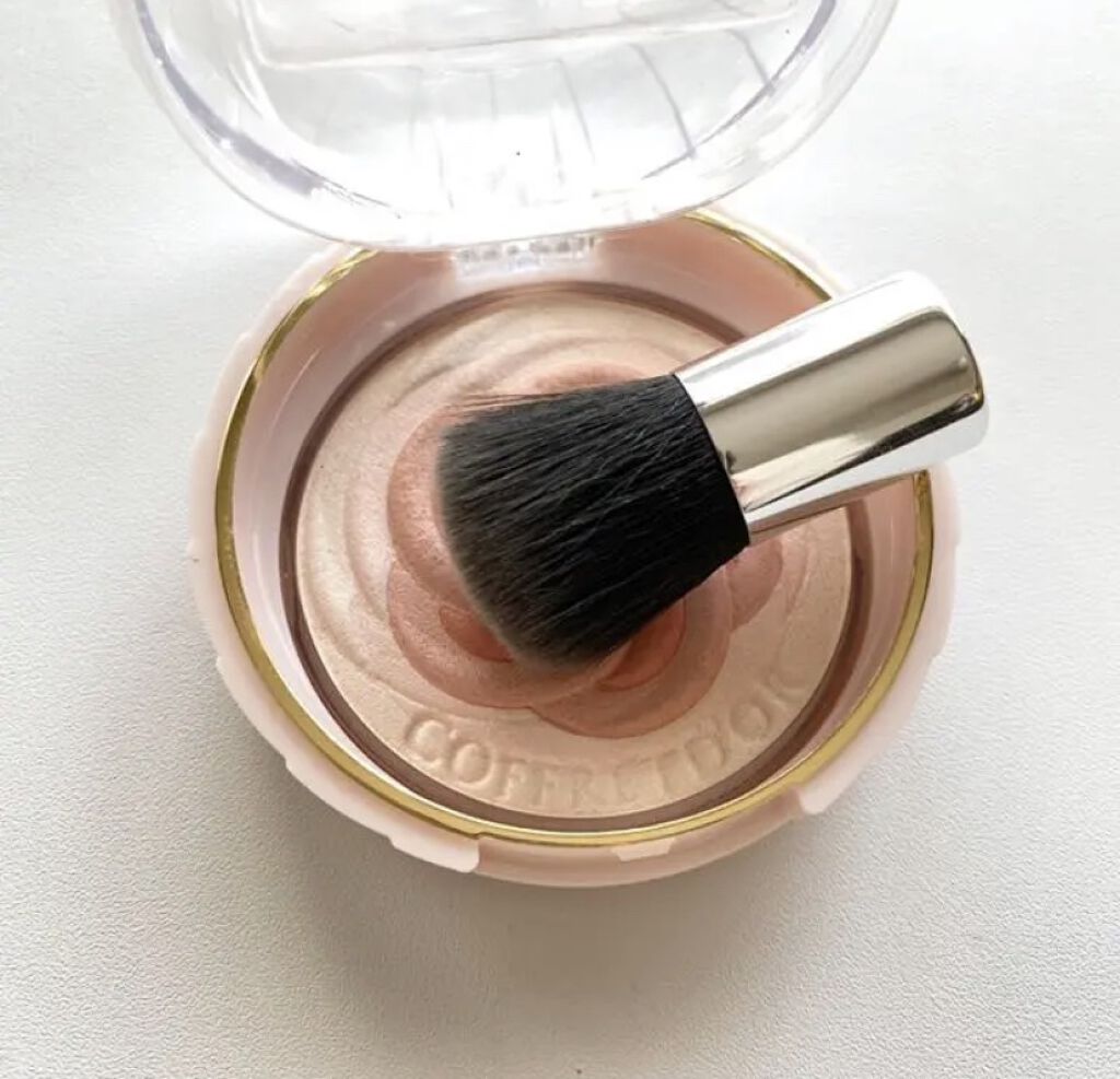 スマイルアップチークスN/コフレドール/パウダーチークを使ったクチコミ（3枚目）