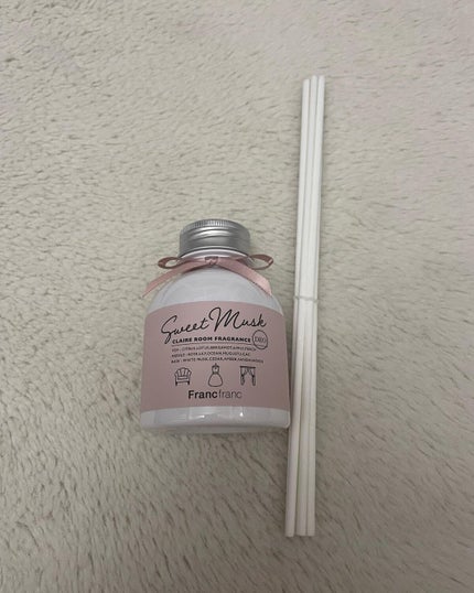 フランフラン クレア ファブリック&ルームミスト スイートムスク ピンクのクチコミ「ʚ♡ɞ
✧*。 フランフラン Francfranc ✧*。
ルームフレグランス
∴∵∴ .....」(3枚目)