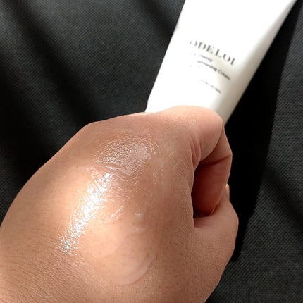 ブラックチェリー毛穴収縮クリーム ルフティグ/ODELOI/フェイスクリームを使ったクチコミ(4枚目)