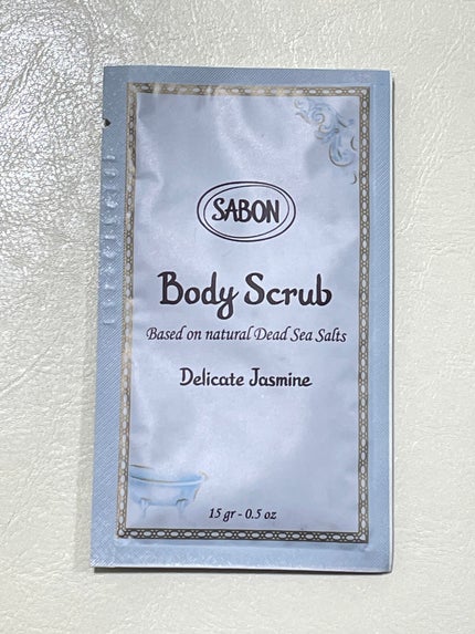 ボディスクラブ デリケート・ジャスミン/SABON/ボディスクラブを使ったクチコミ(1枚目)