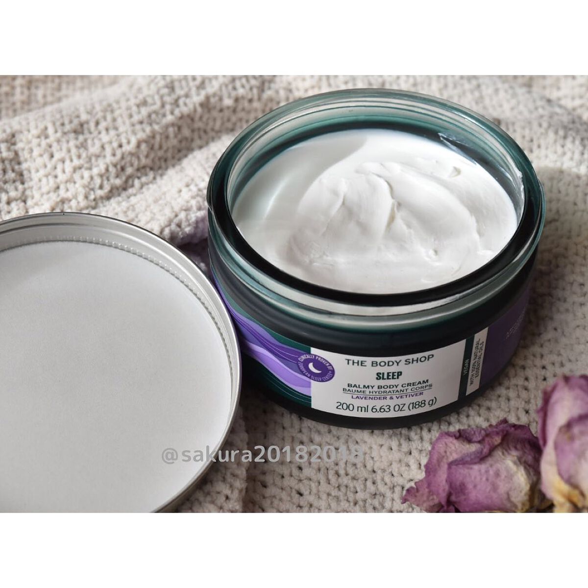 ウェルネス バーミィボディクリーム ラベンダー&ベチバー/THE BODY SHOP/ボディクリームを使ったクチコミ(1枚目)