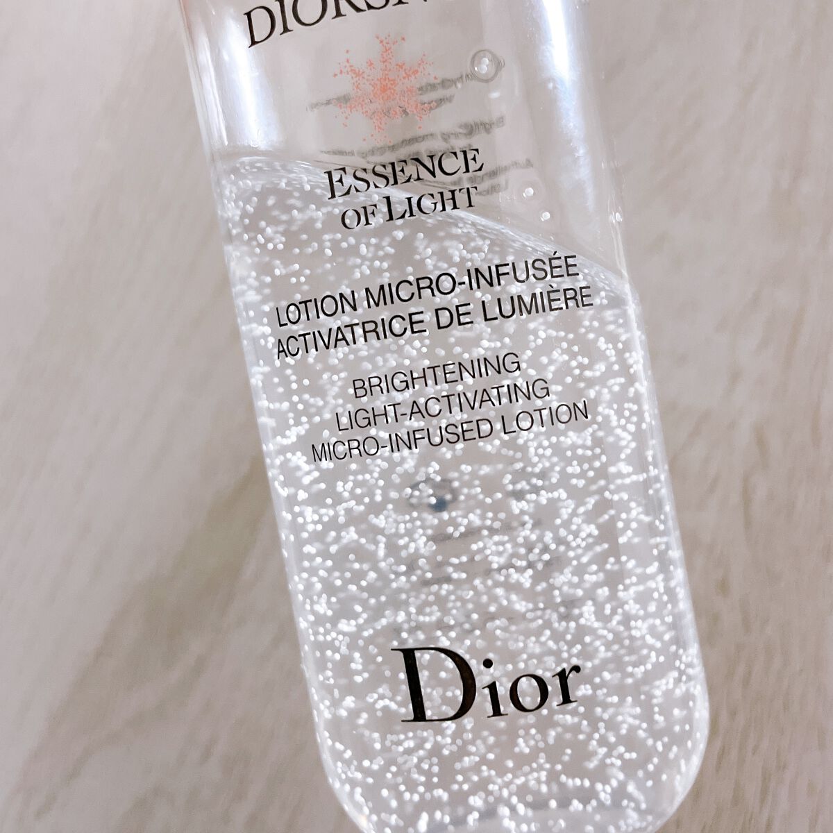 スノー ライト エッセンス ローション (薬用化粧水) (医薬部外品)/Dior/化粧水を使ったクチコミ(4枚目)