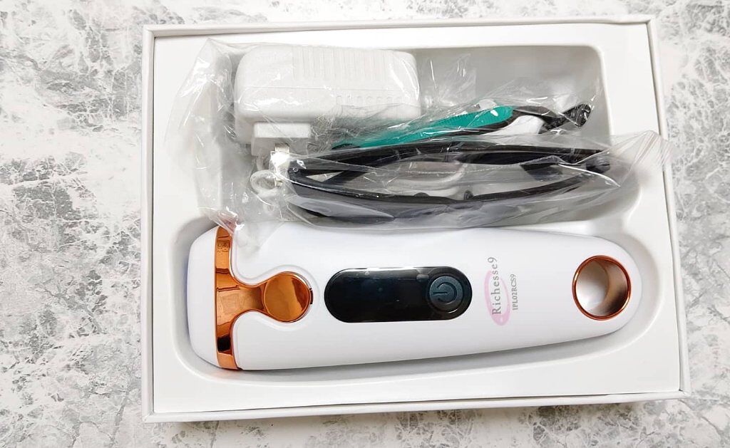 Richesse9 IPL光脱毛器/Richesse9(リシェスナイン)/家庭用脱毛器を使ったクチコミ(2枚目)