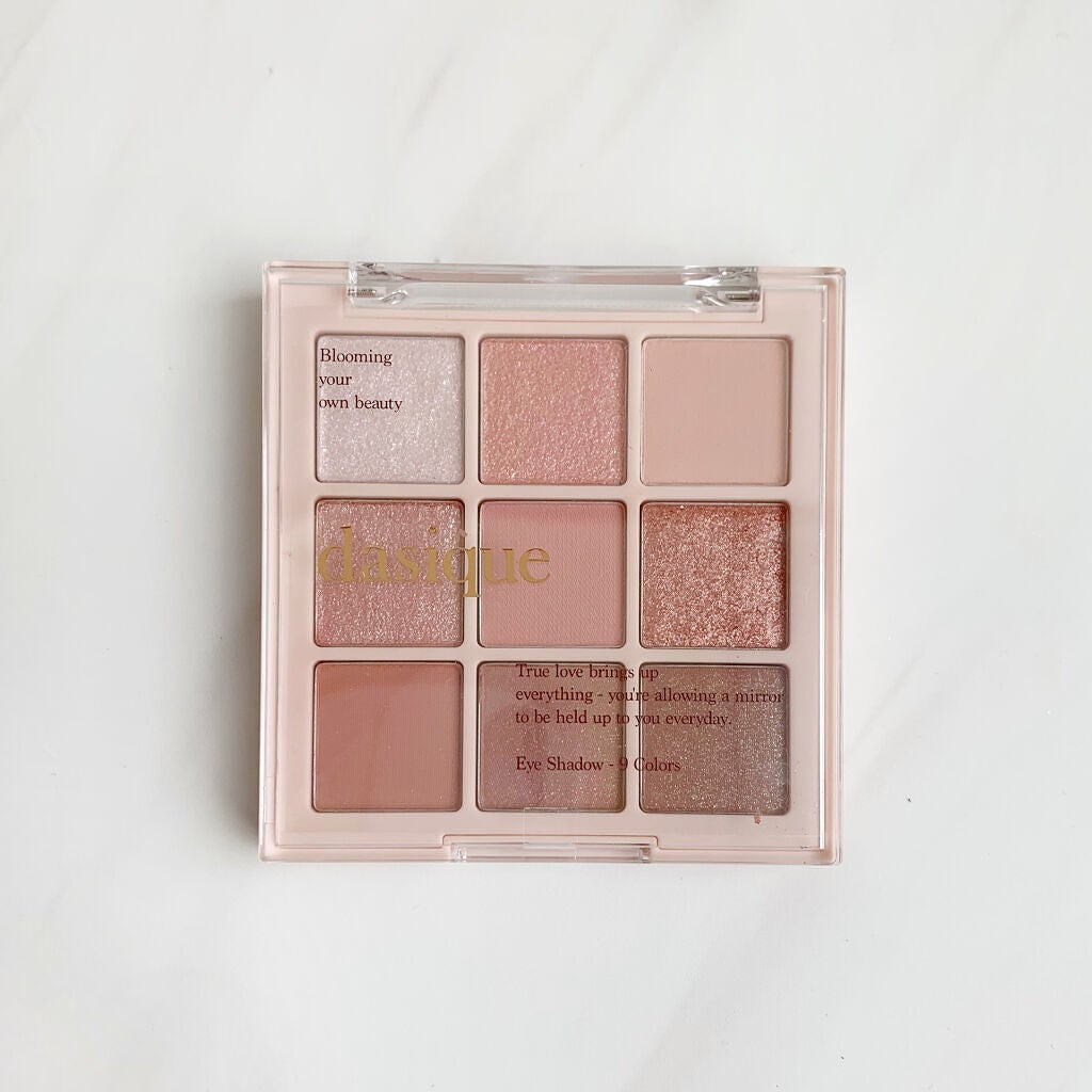 シャドウパレット/dasique/アイシャドウパレットを使ったクチコミ(2枚目)