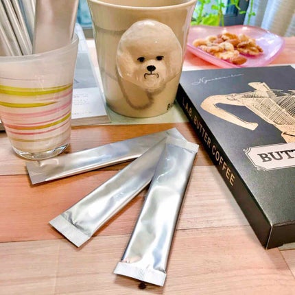 バターコーヒー/FAMIMA CAFE&SWEETS/ドリンクを使ったクチコミ(2枚目)