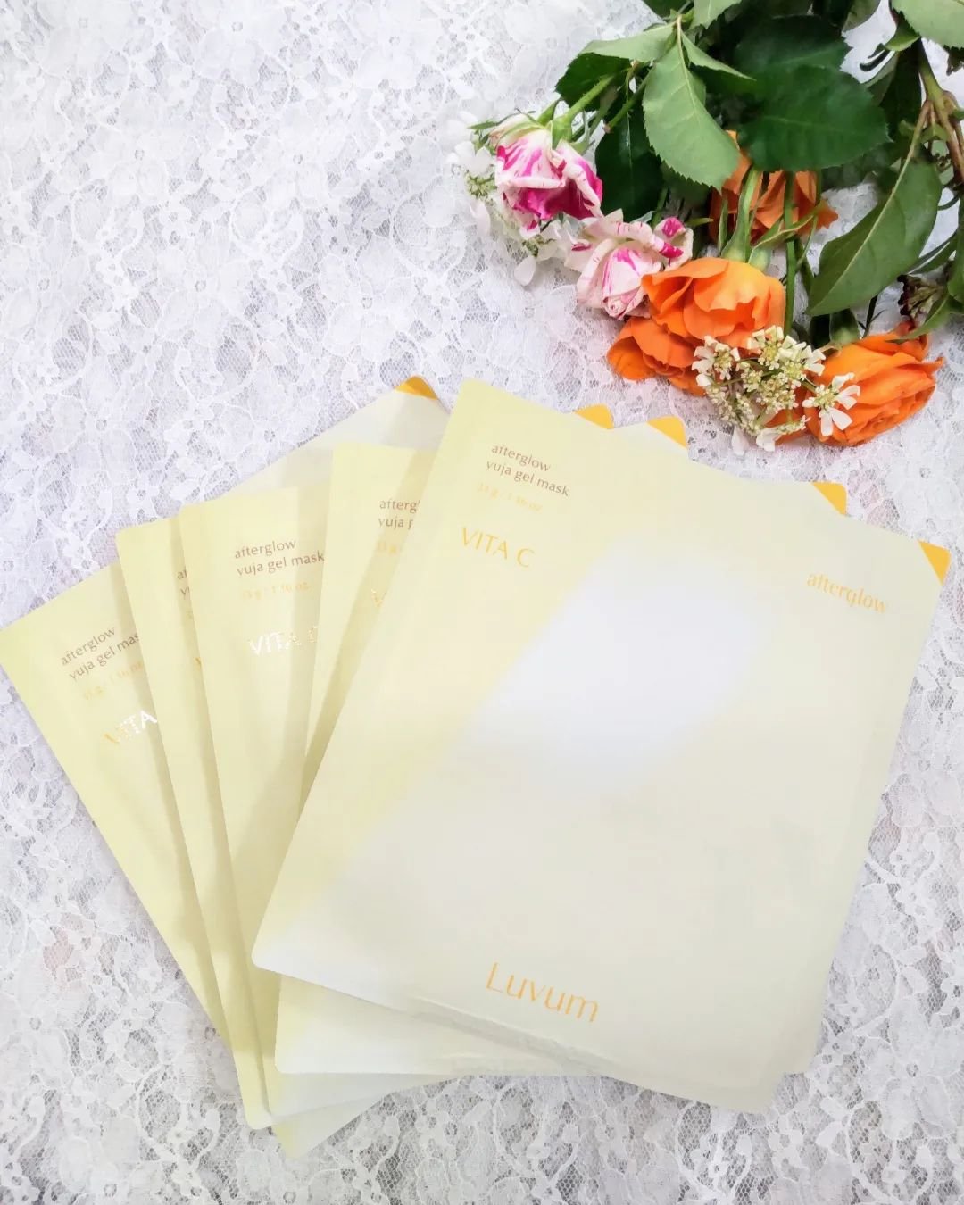ラビューム アフターグロウ ゆずゲルマスク/Luvum/シートマスク・パックを使ったクチコミ（2枚目）